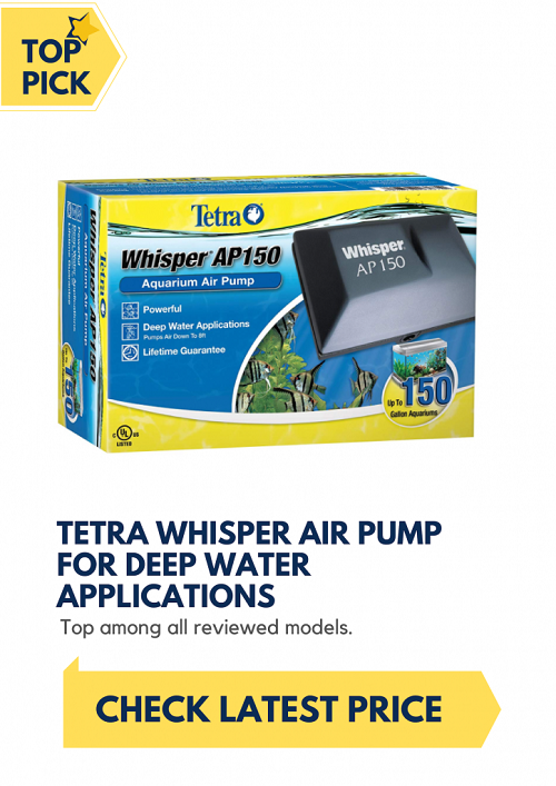 Tetra Whisper Aquarium Air Pump Review Model 77851