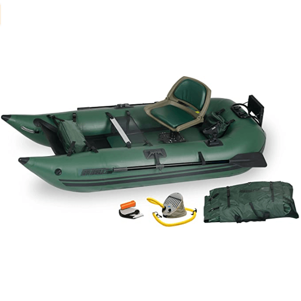Sea Eagle 285 Inflatable Frameless Fishing Pontoon Boat