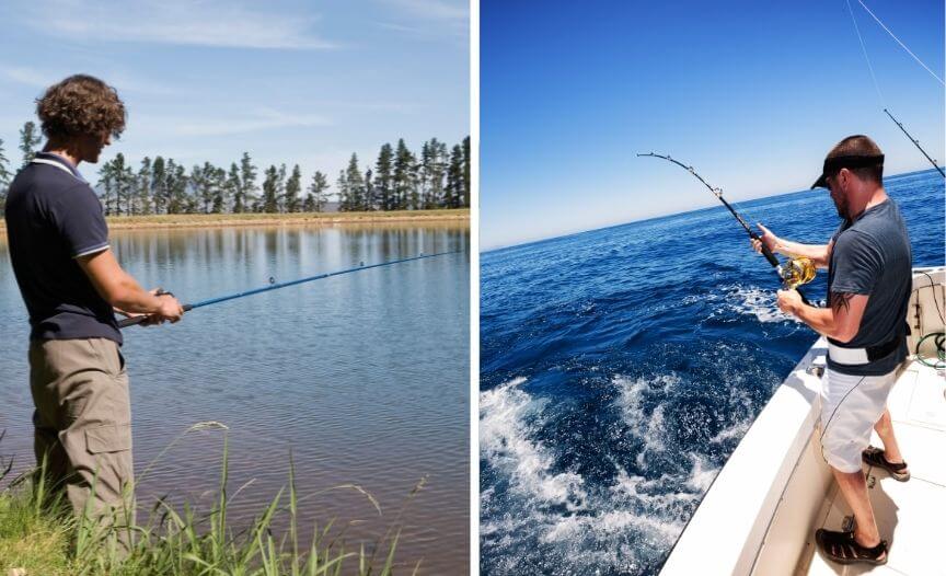Saltwater and Freshwater Fishing Differences